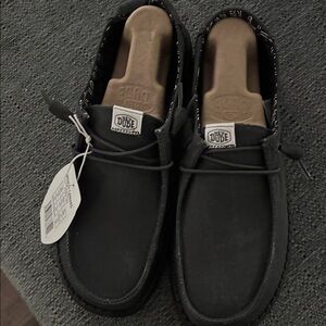 Hey Dude Women’s Wendy Canvas Black Shoes